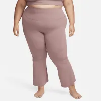 Nike Yoga Dri-FIT Luxe жіноча Flaколір червоний Pants (великі розміри) колір фіолетовий