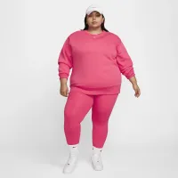 Nike One женская С высокой Талией 7/8 лосины с карманами(большие размеры) Pink