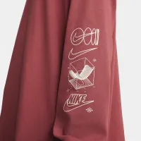 Nike Sportswear мужские Long-Sleeve футболка цвет красный
