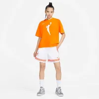 Team 13 жіноча Nike Dri-FIT WNBA шорти колір білий