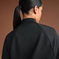 NikeSKIMS Matte Tricot жіноча оверсайз Full-Zip Track Куртка колір чорний
