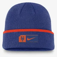 New York Mets Terra мужские Nike MLB Cuffed Beanie синий