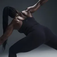 Nike Zenvy женская Gentle-Support С высокой Талией Full-Length лосины цвет черный