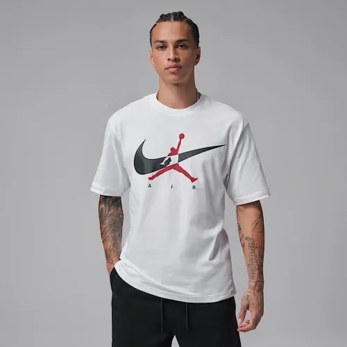 Nike Jordan Brooklyn мужские Jumpman футболка цвет белый
