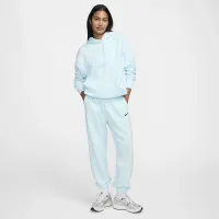 Nike Sportswear Phoenix Fleece жіноча оверсайз Pullover Толстовка з капюшоном блакитний