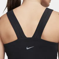 Nike One Fitted женская Dri-FIT Strappy Cropped Tank Top цвет черный
