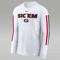 Georgia Bulldogs Local Spirit Slogan чоловічі Nike College Long-Sleeve футболка колір білий