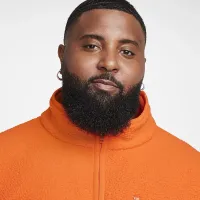 Nike Sportswear Club мужские Fleece Куртка Orange
