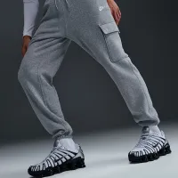 Nike Club мужские Fleece Cargo Pants цвет серый