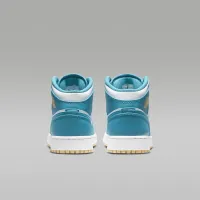 Nike Air Jordan 1 Mid Big Kids' взуття Blue