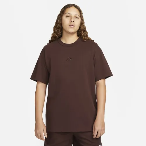 Nike Sportswear Premium Essentials чоловічі футболка колір коричневий