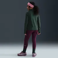 Nike One Big дитячі (Girls') Dri-FIT З високою талією лосіни колір червоний