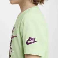 Nike Air Little дитячі Boxy Windsurfing футболка колір зелений
