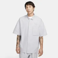 Nike Sportswear Air мужские Woven Over-Shirt Top цвет серый