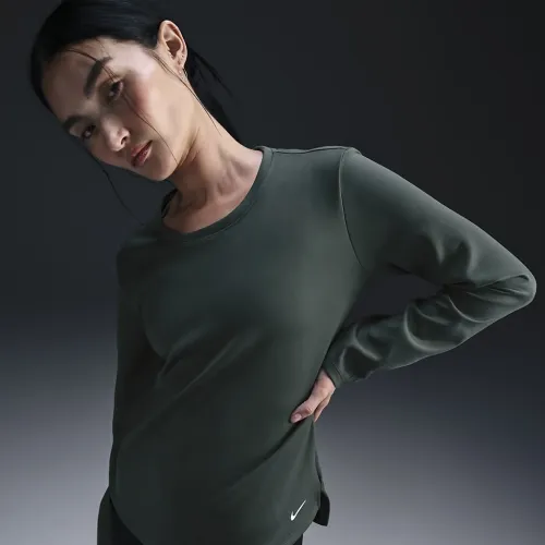 Nike Therma-FIT One женская Long-Sleeve Top цвет зеленый