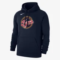 Indiana Fever Club чоловічі Nike WNBA Fleece Pullover Толстовка з капюшоном блакитний