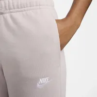 Nike Sportswear Club Fleece женская Mid-Rise Wide-Leg Sweatpants цвет фиолетовый
