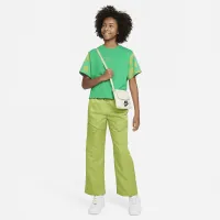 Nike Sportswear Big детские (Girls') Boxy футболка цвет зеленый