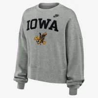 Iowa Hawkeyes Legacy Classic Arch жіноча Nike College Pullover Crew колір сірий