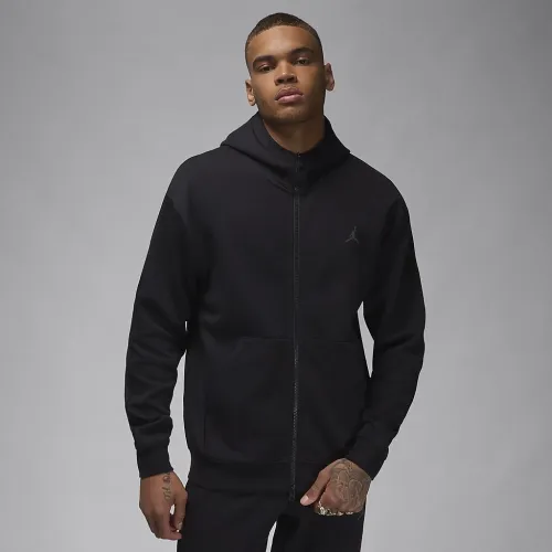 Nike Jordan Sport Hoop Fleece чоловічі Dri-FIT Full-Zip Толстовка з капюшоном колір чорний