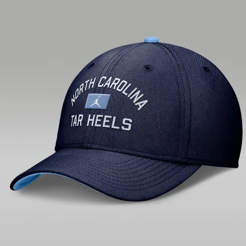 Nike North Carolina Tar Heels Primetime Rise Swoosh чоловічі Jordan Dri-FIT College Hat блакитний