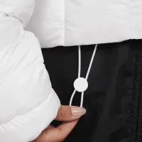 Nike Sportswear Swoosh Puffer PrimaLoft® женская Therma-FIT оверсайз Hooded Куртка цвет белый