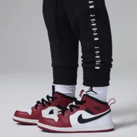 Nike Air Jordan Therma Taping набор Toddler 2-Piece Толстовка с капюшоном набор цвет черный