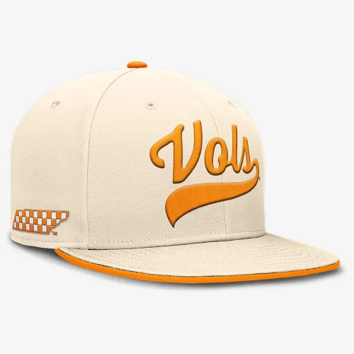 Tennessee Volunteers Primetime True чоловічі Nike Dri-FIT College Fitted Hat колір коричневий