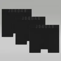Nike Jordan Flight Modal Big дитячі труси (3 пари) колір чорний