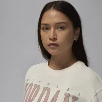 Nike Jordan (Her)itage жіноча Graphic футболка колір білий