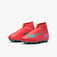 Nike Jr. Mercurial Superfly 10 Academy Little/Big детские AG High-Top футбольные бутсы цвет красный