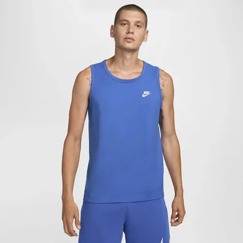 Nike Sportswear Club мужские Tank синий