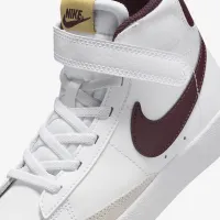 Nike Blazer Mid '77 Little дитячі Кросівки колір білий