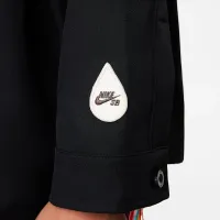 Nike SB Big дитячі Long-Sleeve Top колір чорний