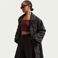Nike Sportswear Swoosh Series жіноча Therma-FIT оверсайз Down Trench Coat колір чорний