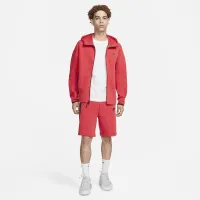 Nike Sportswear Tech Fleece мужские шорты цвет красный