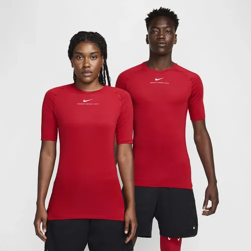 Nike NOCTA чоловічі Short-Sleeve Base Layer баскетбольні Top колір червоний