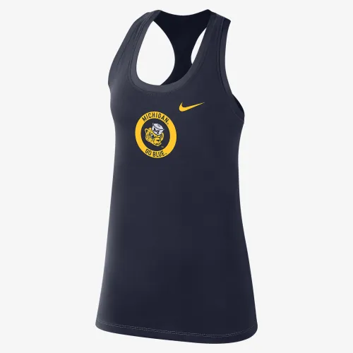 Michigan жіноча Nike College Tank блакитний