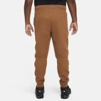 Nike Sportswear Tech Fleece Big детские (для мальчиков) Pants (Extended Size) цвет коричневый