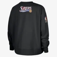 Philadelphia 76ers Hardwood Classics женская Nike NBA Phoenix Fleece Premium Crewneck свитшот цвет черный