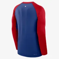 Philadelphia Phillies Authentic Collection Game Time мужские Nike Dri-FIT MLB Pullover Crew синий