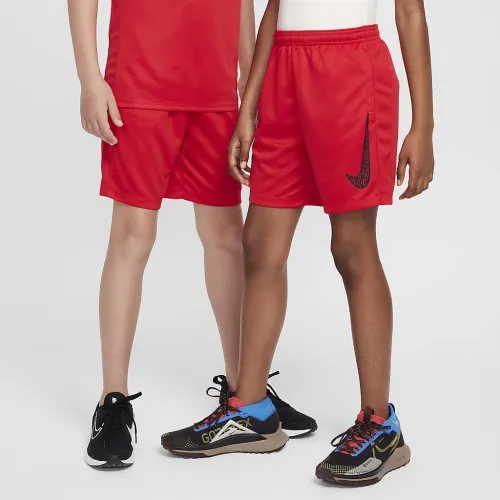 Nike Trophy23 Big дитячі Dri-FIT шорти колір червоний