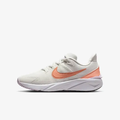 Nike Star Runner 4 Big детские Road Running Кроссовки цвет белый