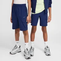 Nike Sportswear City Utility Big детские Cargo шорты синий