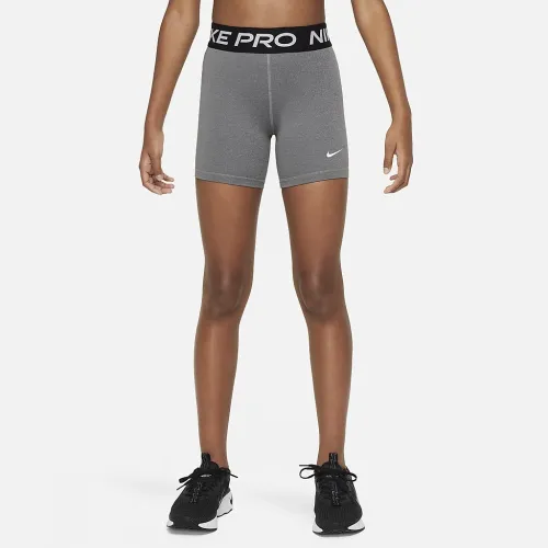 Nike Pro Big дитячі (Girls') шорти колір сірий