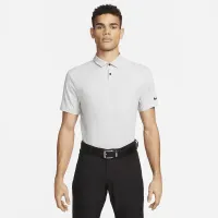 Nike Dri-FIT Tour мужские Heatheцвет красный для гольфа Polo цвет серый