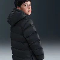 Nike Sportswear All Day Play Big дитячі Therma-FIT Loose-Fit Puffer Куртка колір чорний