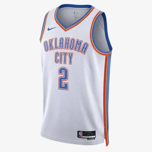 Oklahoma City Thunder Association Edition 2022/23 чоловічі Nike Dri-FIT NBA Swingman Jersey колір білий
