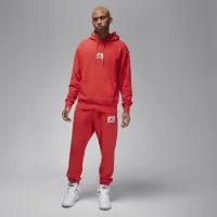Nike Jordan Flight Fleece чоловічі Sweatpants колір червоний