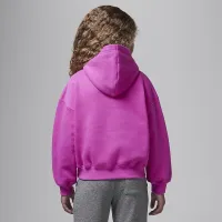 Nike Jordan Brooklyn Essentials Little детские Pullover Толстовка с капюшоном Pink